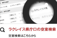 ラクレイス県庁口の空室検索